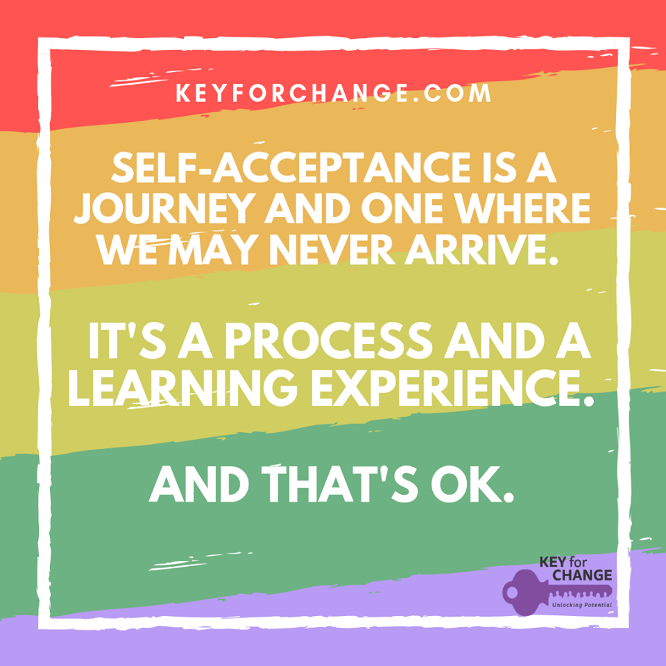 self acceptance is a journey