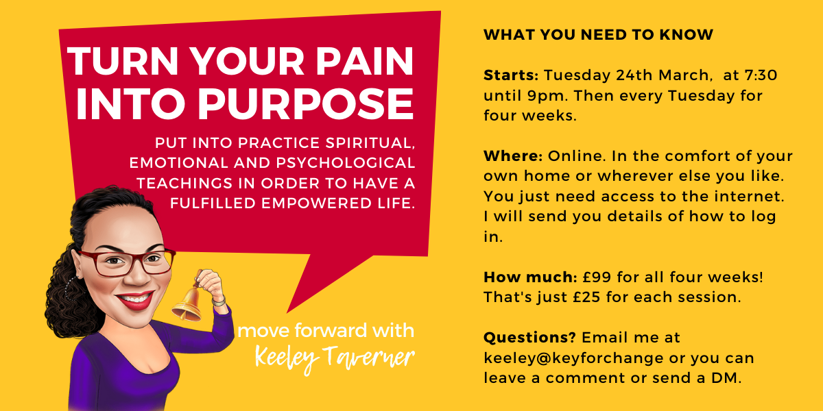 Pain into Purpose