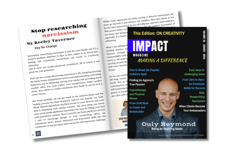 Impact magazine keeley taverner